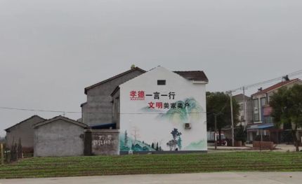 安义新农村墙绘